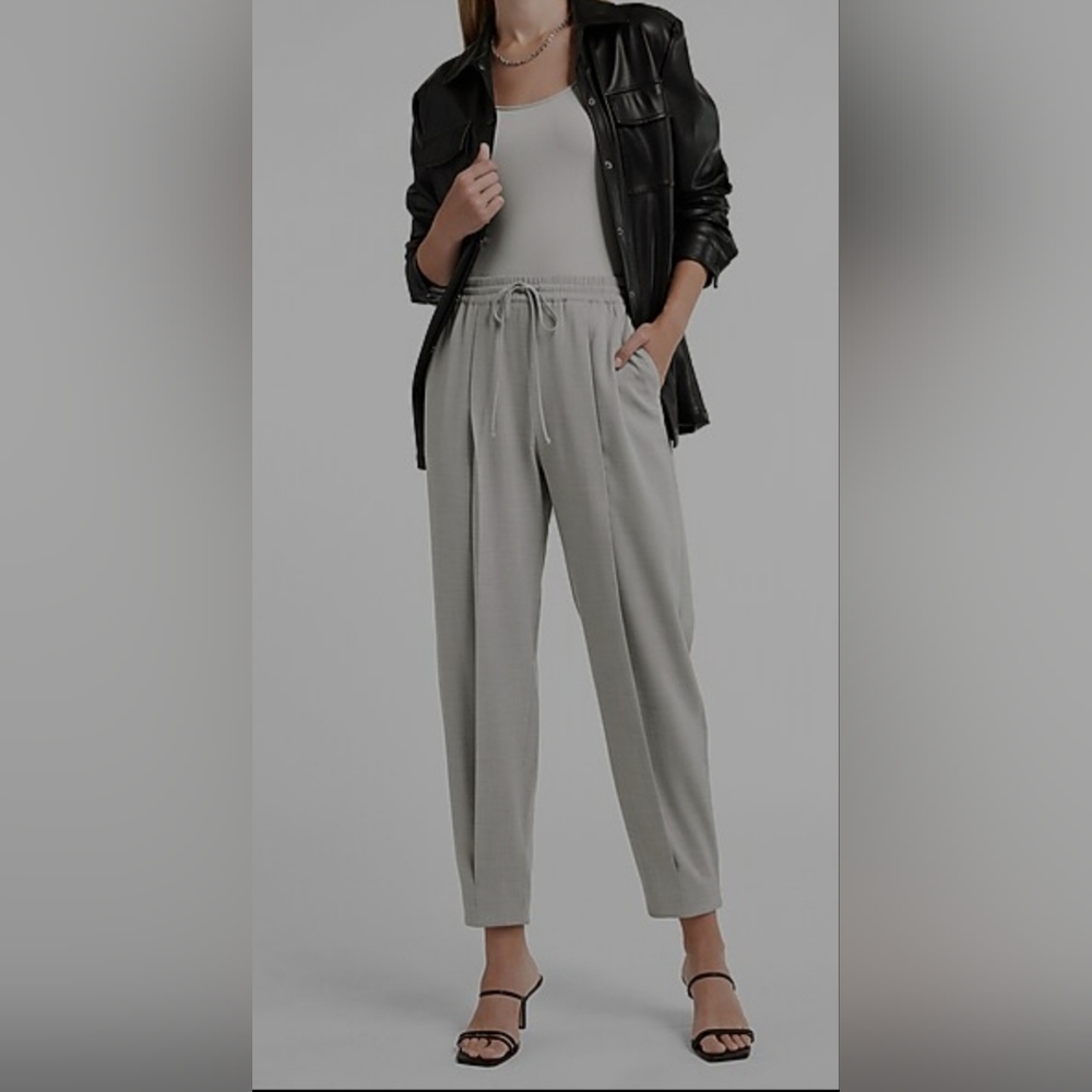 NWT High Waisted Slub Drawstring Jogger